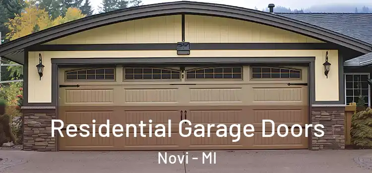  Residential Garage Doors Novi - MI
