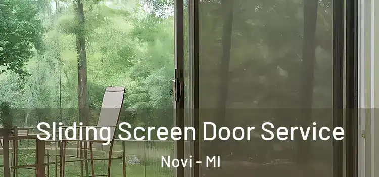 Sliding Screen Door Service Novi - MI